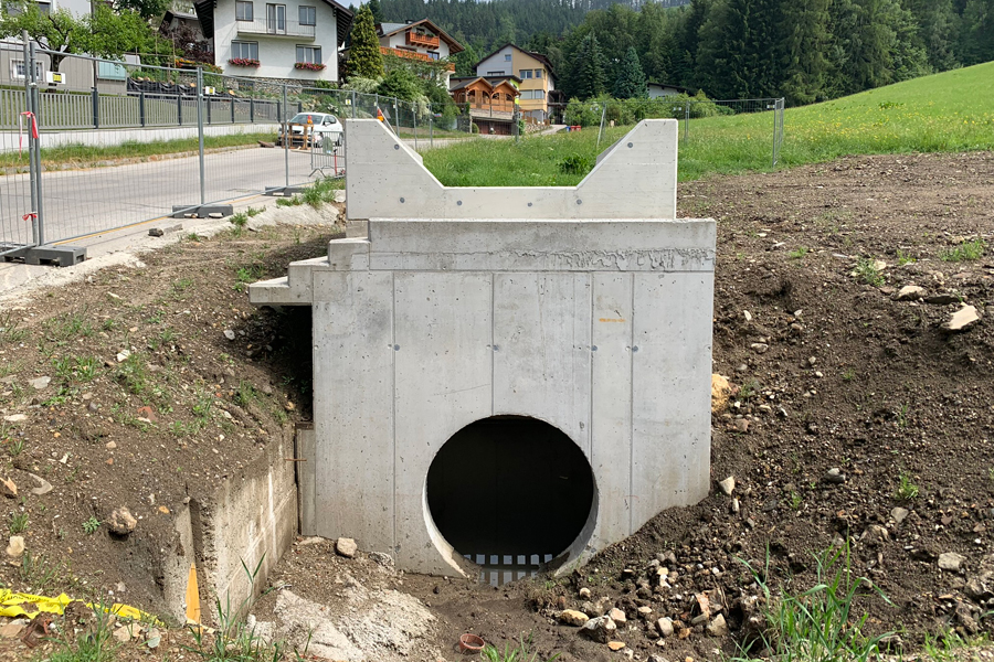 Bauamt Stadtgemeinde Mürzzuschlageinlaufbauwerkmaierhoferbach